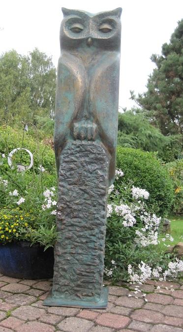 UHU-Skulptur Bronze -Unikat-
