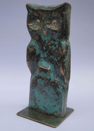 Filigrane Bronze-Eule -limitierte Auflage-