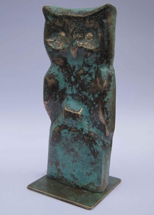 Filigrane Bronze-Eule -limitierte Auflage-
