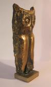 Bronzeskulptur Stilisierte Eule -limitierte Auflage-